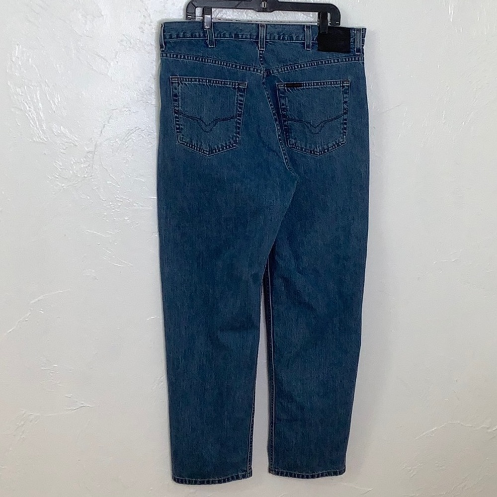 Harley Davidson Relaxed fit bikers blue jeans men size 38 X 32 EUC - Picture 12 of 14